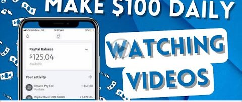 Make 100$ daily watching videos in 2023