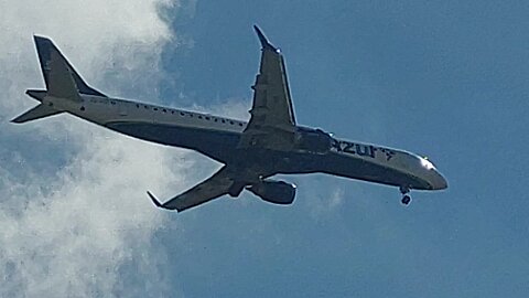 Embraer 195 PR-AUN coming from Belém do Pará to Fortaleza