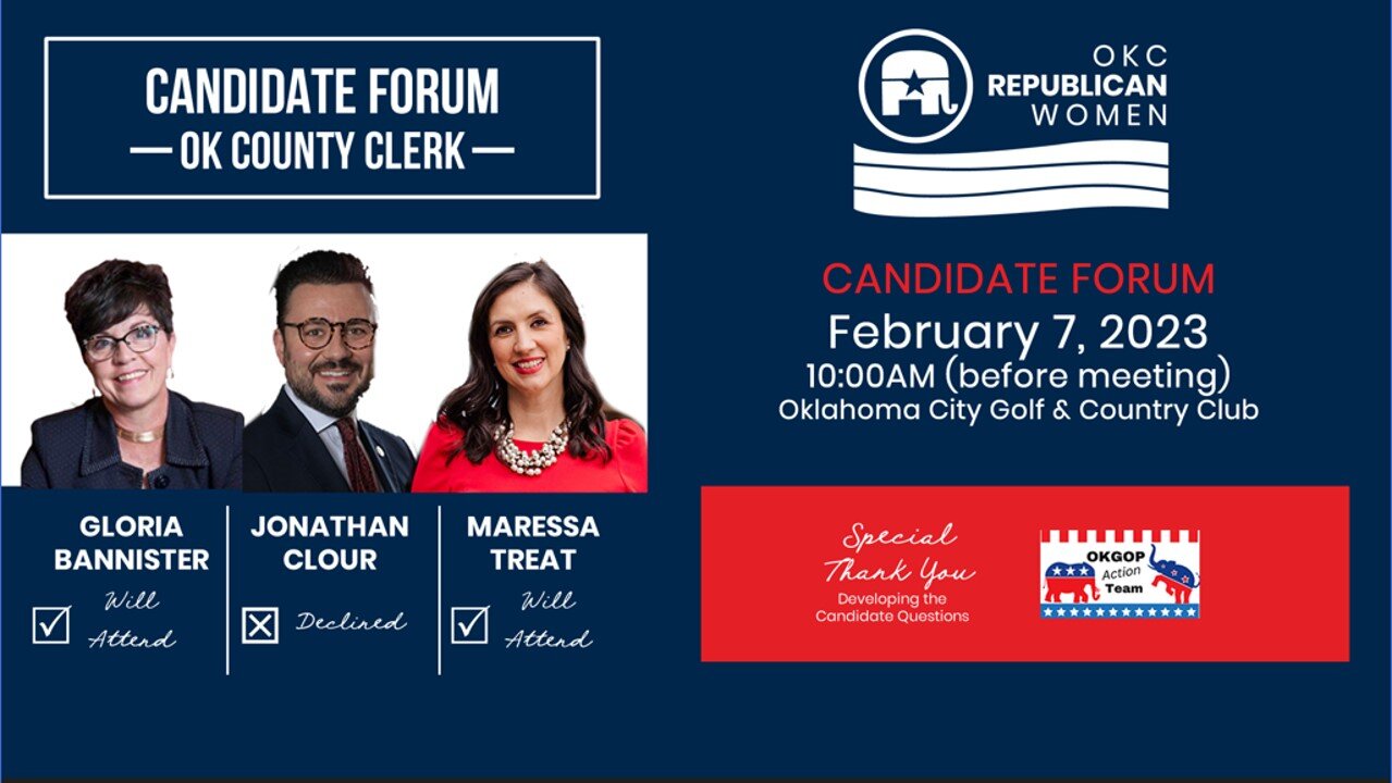 OKCRWC County Clerk Candidate Forum 2-7-2023