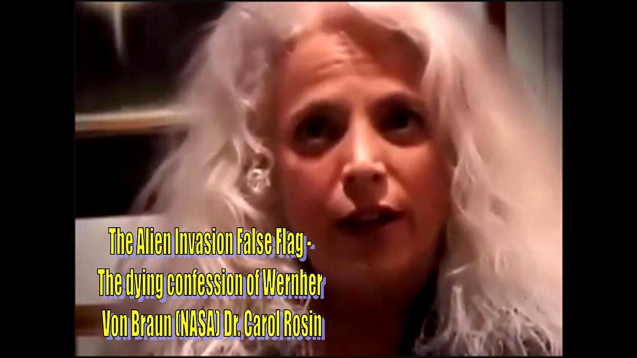 Coming Alien Invasion False Flag - Dying confession of Wernher Von Braun