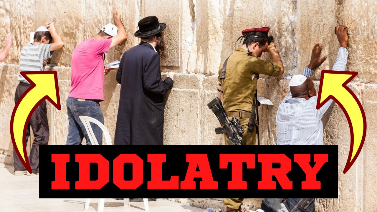 Judaism Is Stone-Worship Idolatry