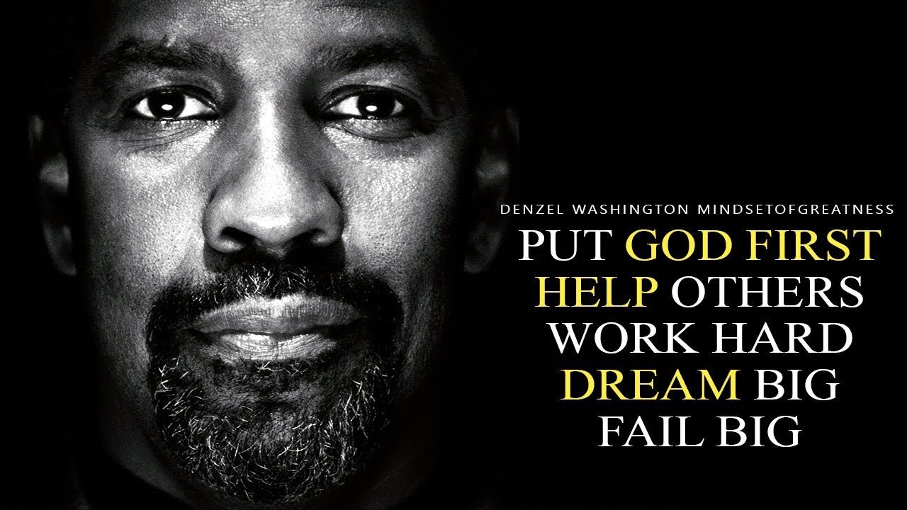 DENZEL WASHINGTON | put God first | One of the best MOTIVATIONAL speech for ENTREPRENEURS