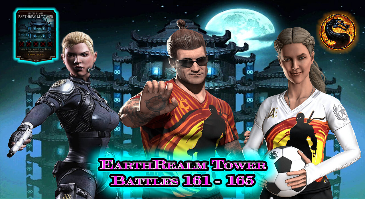 MK Mobile. EarthRealm Tower Battles 161 - 165 [ Mortal Kombat ]