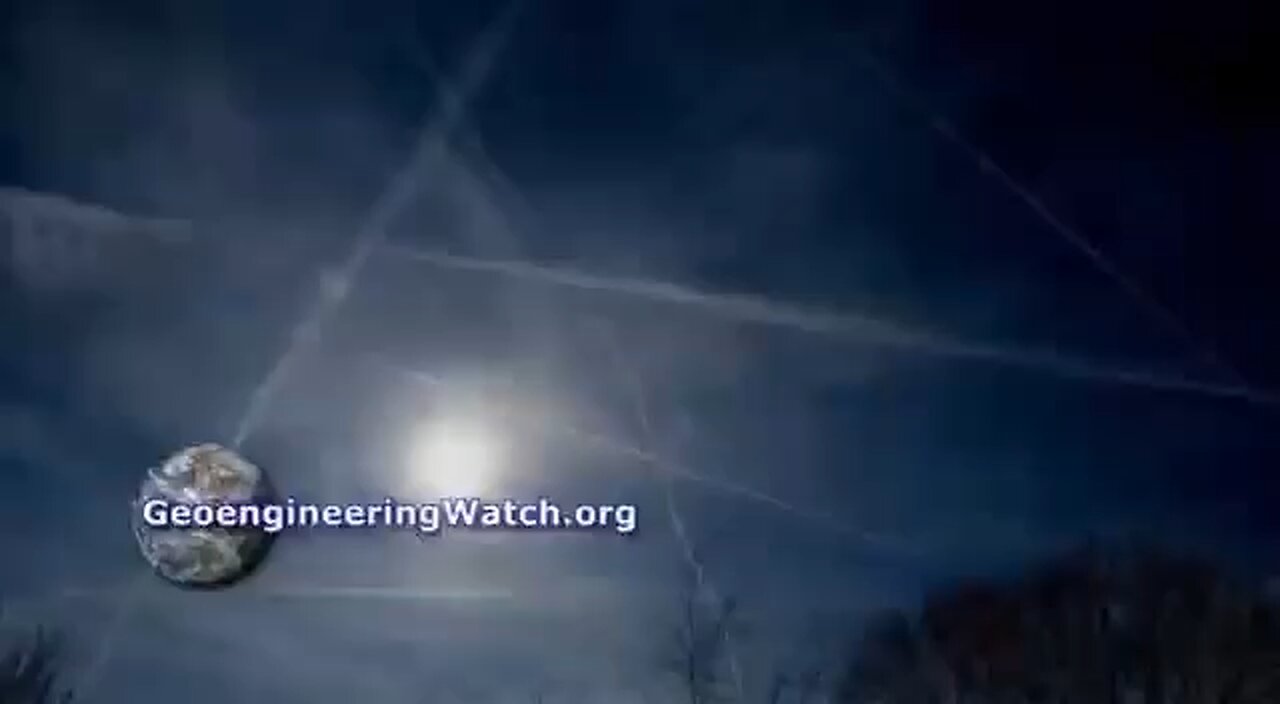 Global climate engineering operations. AKA. Chem Trails.