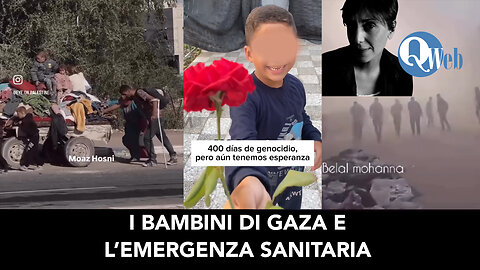 I BAMBINI DI GAZA E L’EMERGENZA SANITARIA