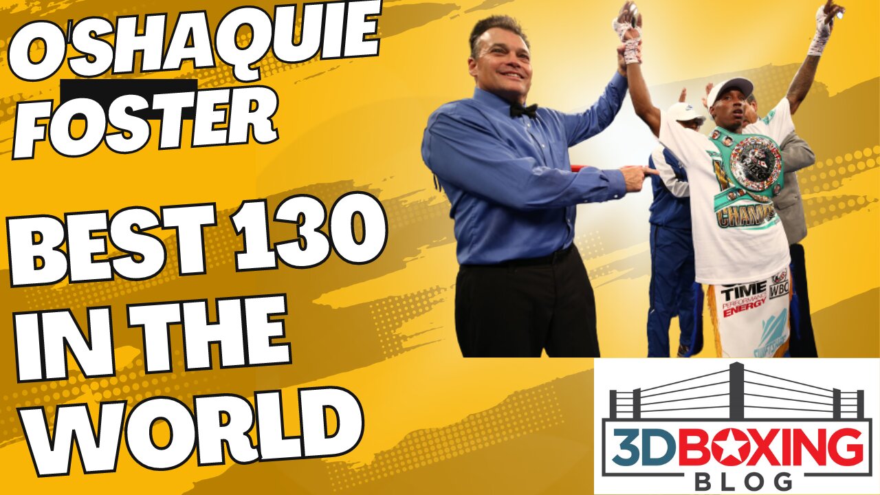 O'shaquie Foster Dominates Rey Vargas! Is the best 130 in the world