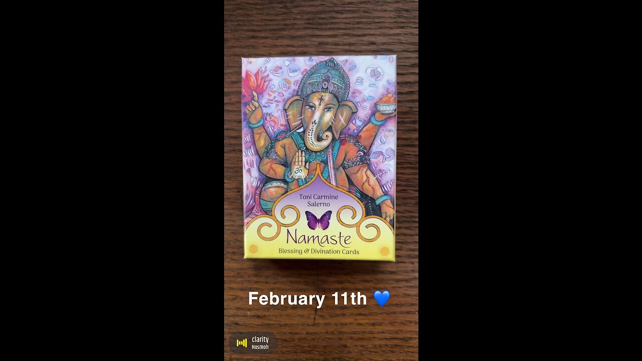 2/11/23 card: clarity