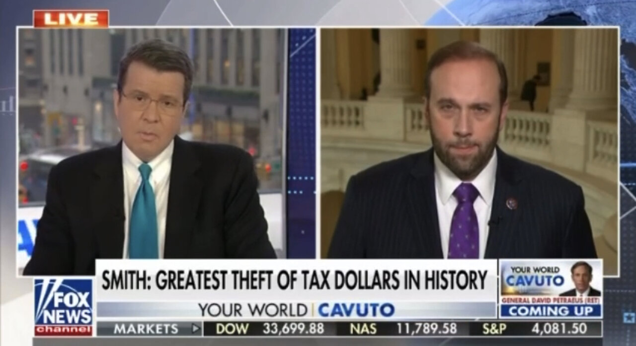 SMITH: GREATEST THEFT OF TAX DOLLARS IN HISTORY DOJ WONT COOPERATE