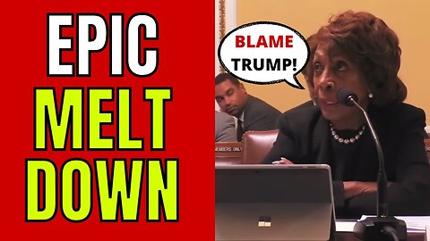 MAXINE WATERS MELTS DOWN, BLAMES TRUMP, REFUSES TO DENOUNCE SOCIALISM - TRUMP NEWS