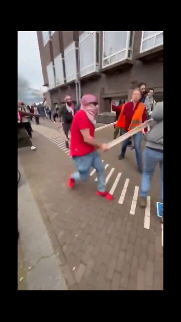 Amsterdam: gangs of Muslims take over the streets and attack innocent citizens who pass by