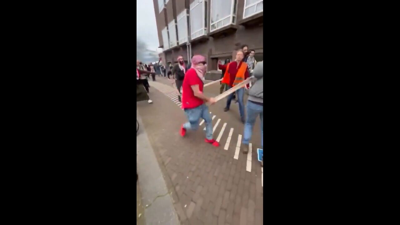 Amsterdam: gangs of Muslims take over the streets and attack innocent citizens who pass by