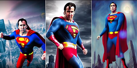 NICOLAS CAGE Cast as SUPERMAN!