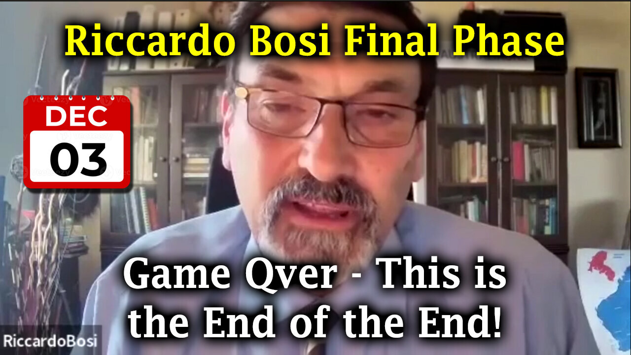 Riccardo Bosi Final Phase Dec 3 - Game Over! "Sum of All FEARS"