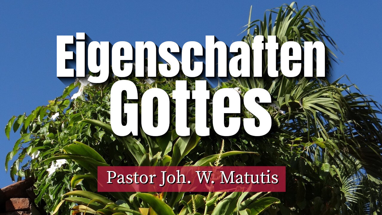 Eigenschaften Gottes