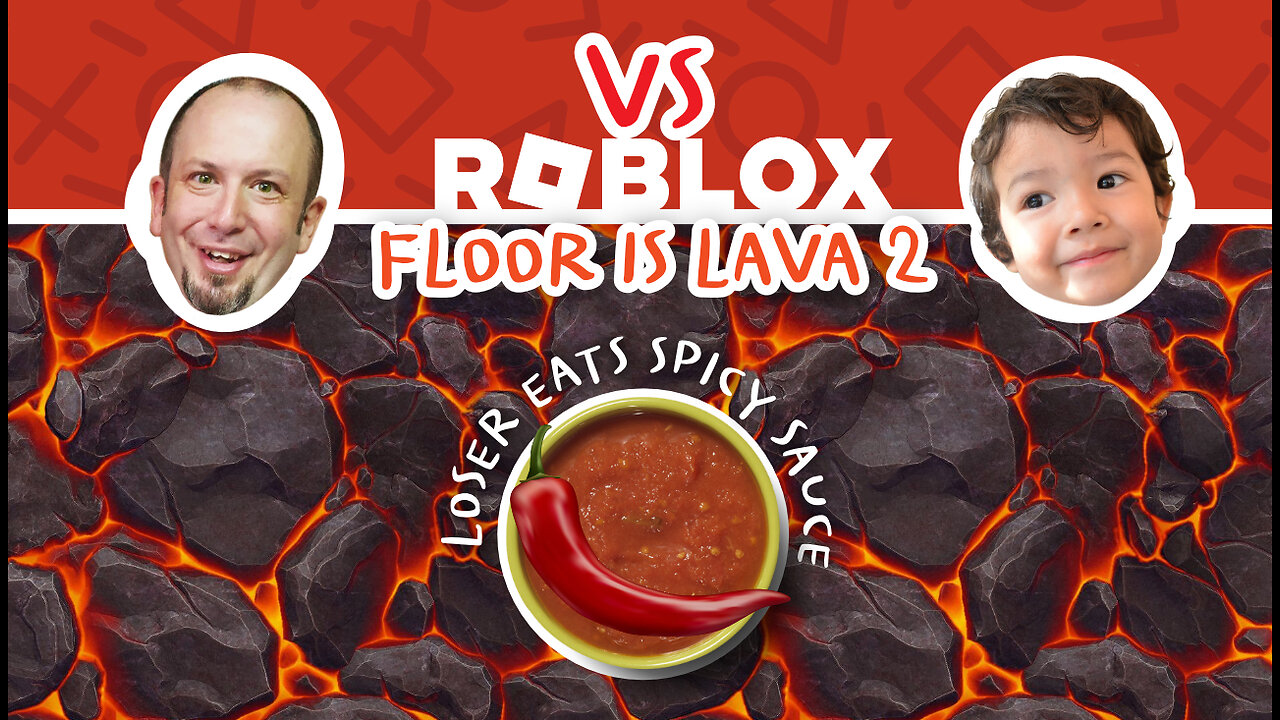 Father VS Son | Hot LAVA Challenge