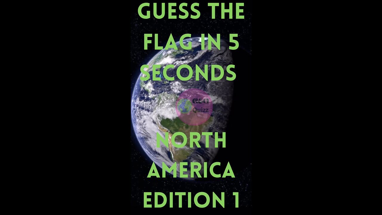 Geography Quiz | Guess The Flag In 5 Seconds | North America Edition 1 | Geography | Quiz | General Knowledge | News |