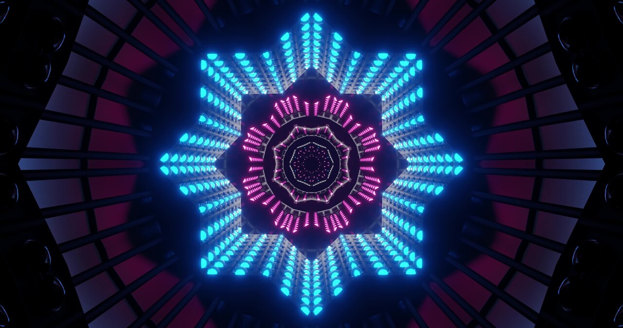 free screensaver 4k background video | background video for gaming | abstract neon tunnel vj loop