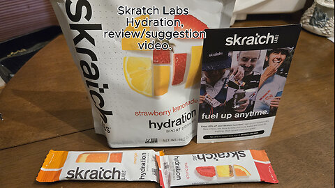 I review/suggest Skratch Labs Hydration! They are my go to for electrolyte replacement.