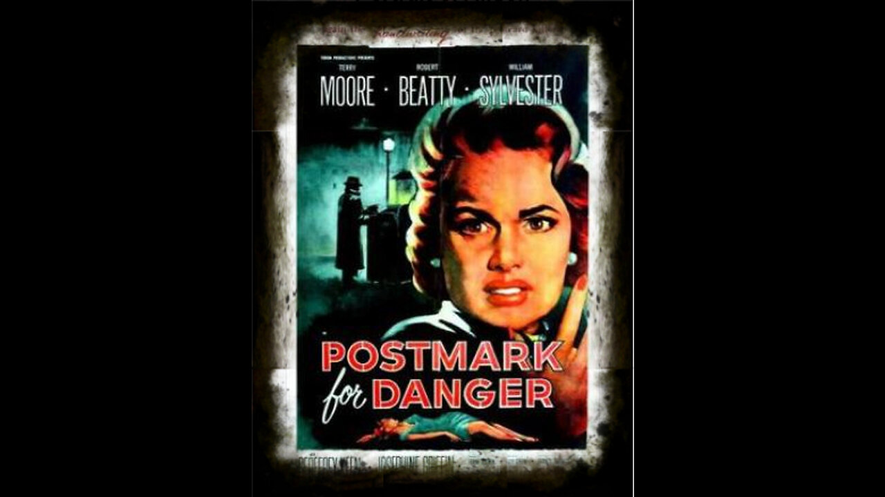 Postmark For Danger 1955 | Classic Mystery Drama| Vintage Full Movies | Suspense Drama