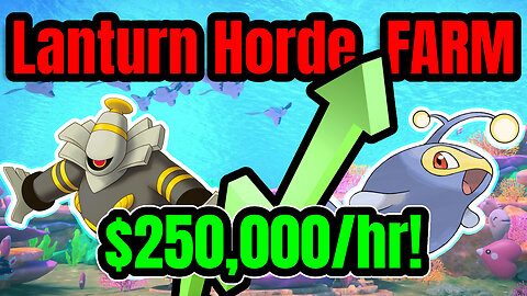 I FARM Lanturn Hordes! INSANE PROFIT! | PokeMMO Beginner Money Making Guide