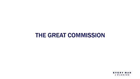 The Great Commission - Lonnie Berger