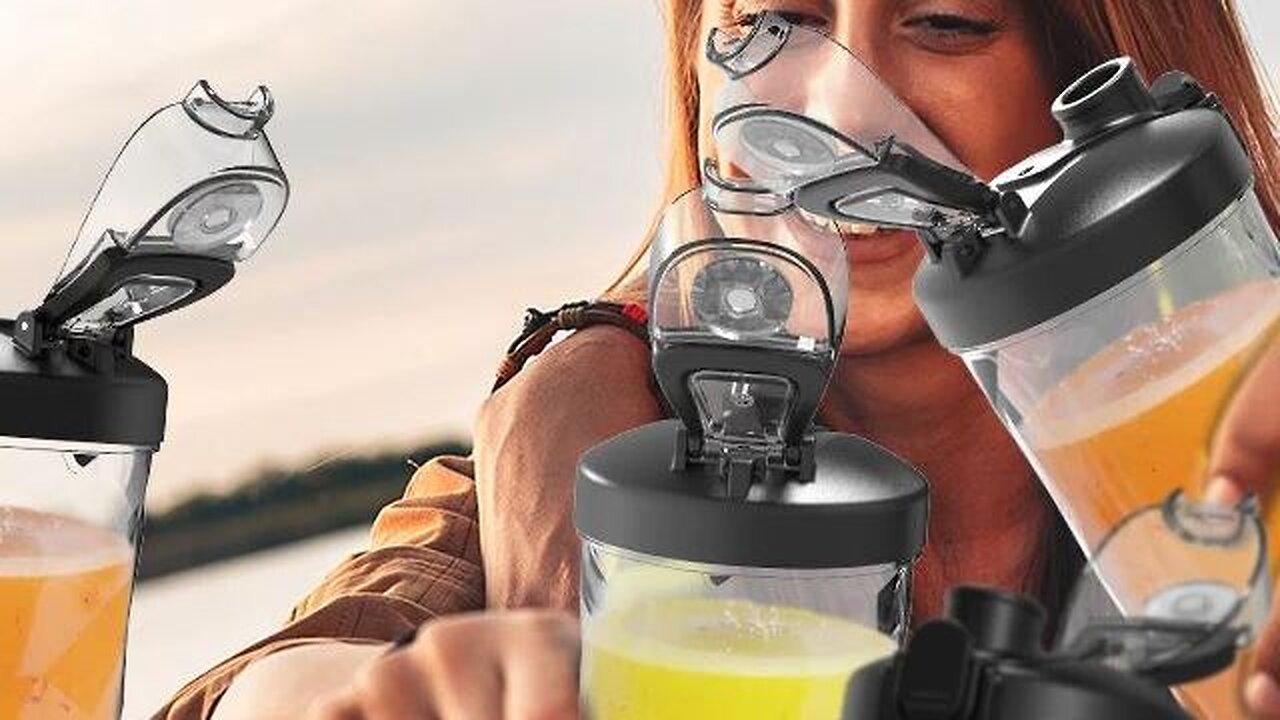 USB Rechargeable Automatic Portable Blender Juicer Mixer