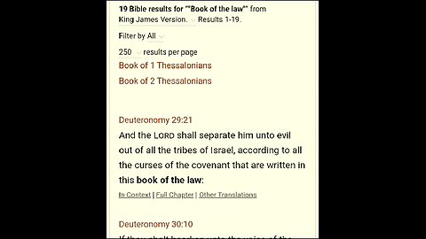 DEUTERONOMY. THE BOOK OF THE LAW