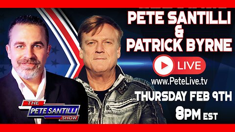 Patrick Byrne Live With Pete Santilli – Ep 3317