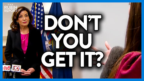 Watch Gov's Blank Stare as Reporter Pleads for Her to Hire Fired Nurses | DM CLIPS | Rubin Report