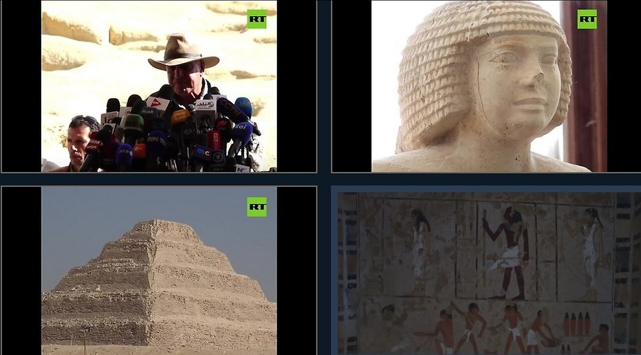 4,300-Year-Old Tombs Unearthed In Egypt