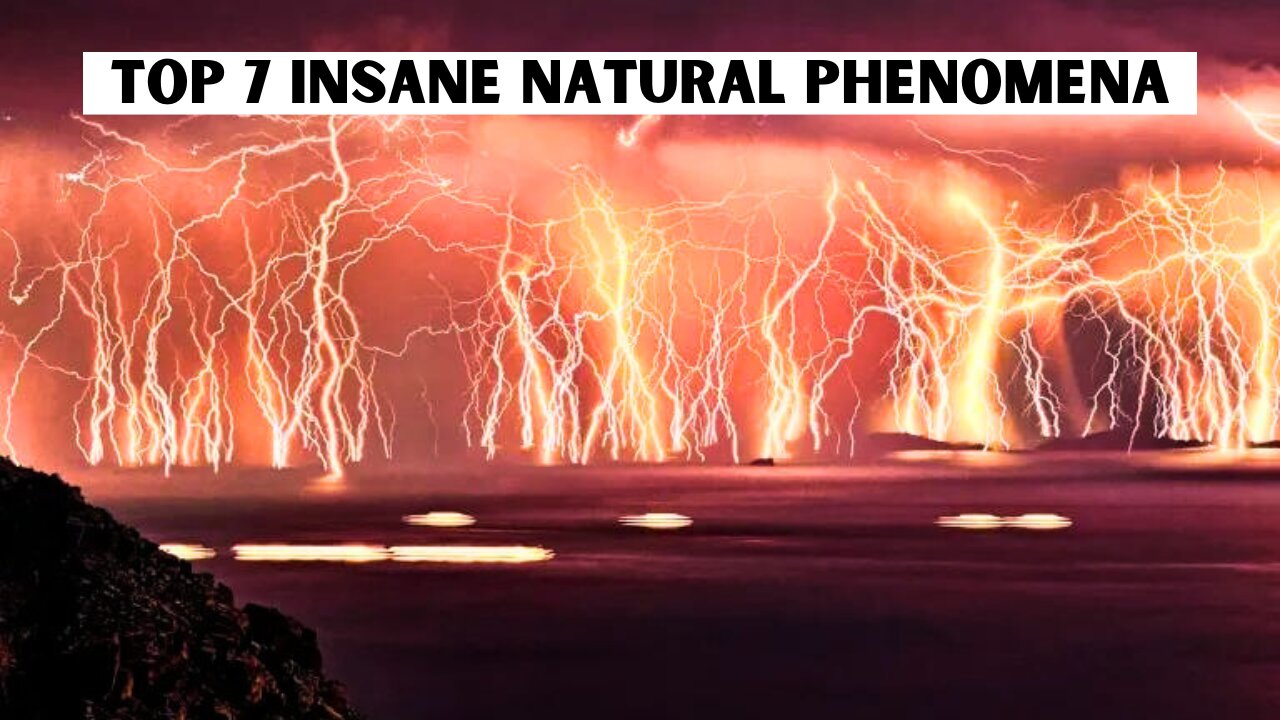 Top 7 insane natural phenomena - Catatumbo Lightning