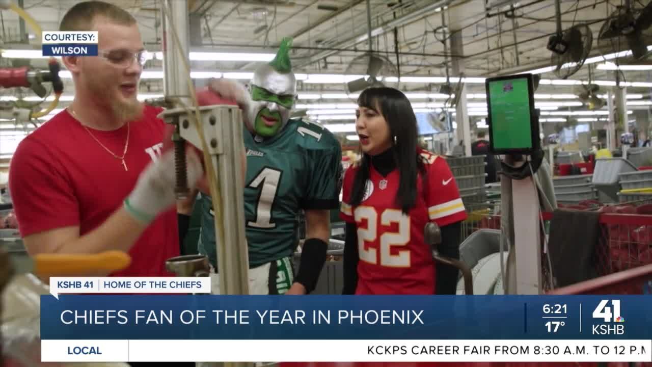 Former classmates of GM Brett Veach supporting him during Super Bowl