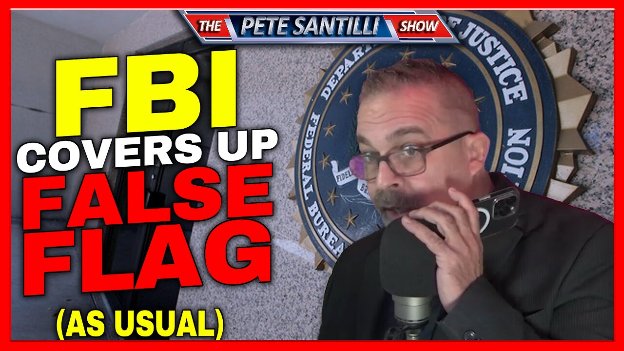 Pete Santilli Reports The NordStream False Flag To The FBI; As Usual THEY DON'T CARE