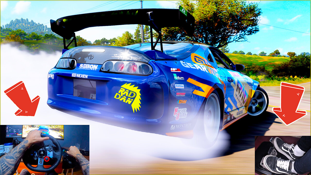 800HP DRIFT SUPRA - Forza Horizon 5 #bad8 #sub2bad8