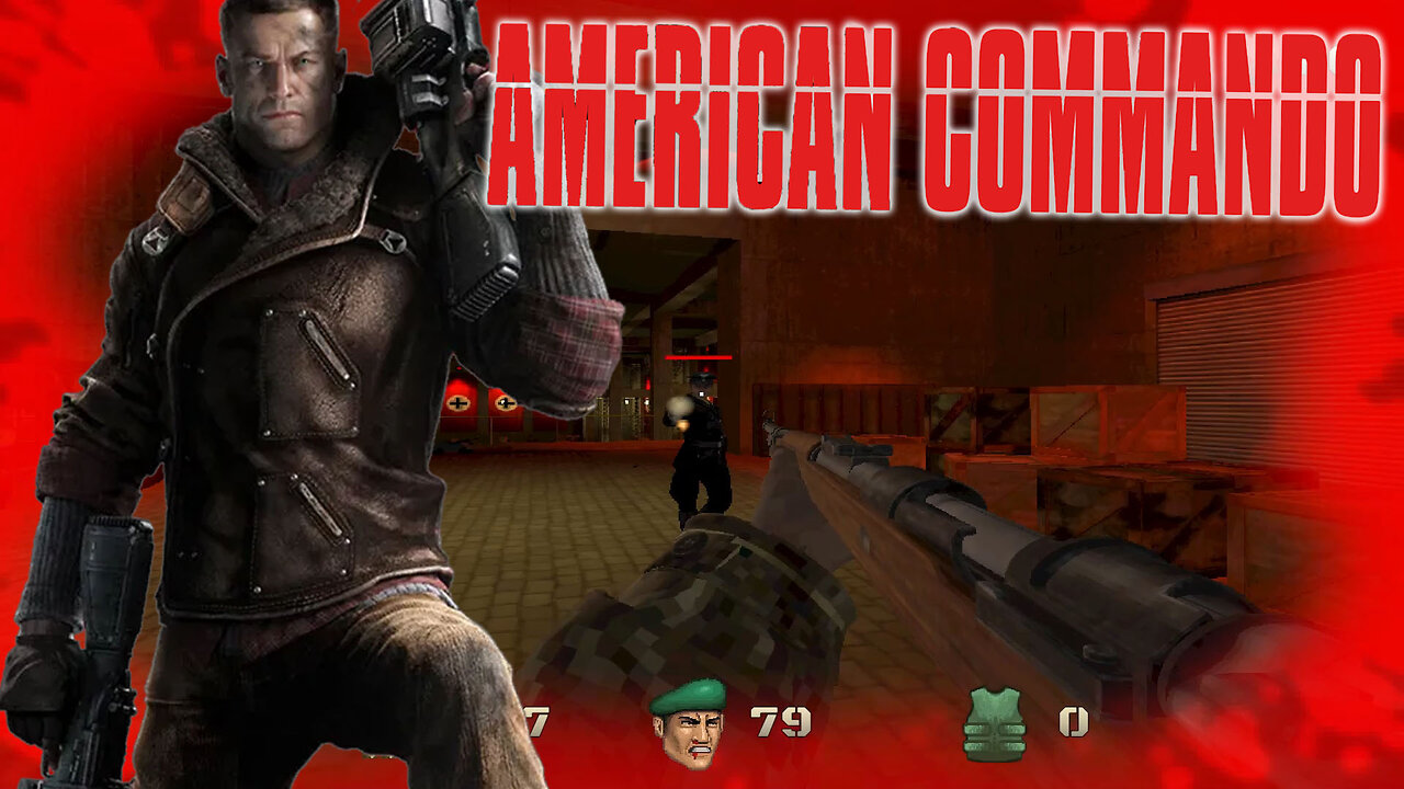 American Commando - Re-Return to Castle Wolfenstein (Retro First-Person Shooter)