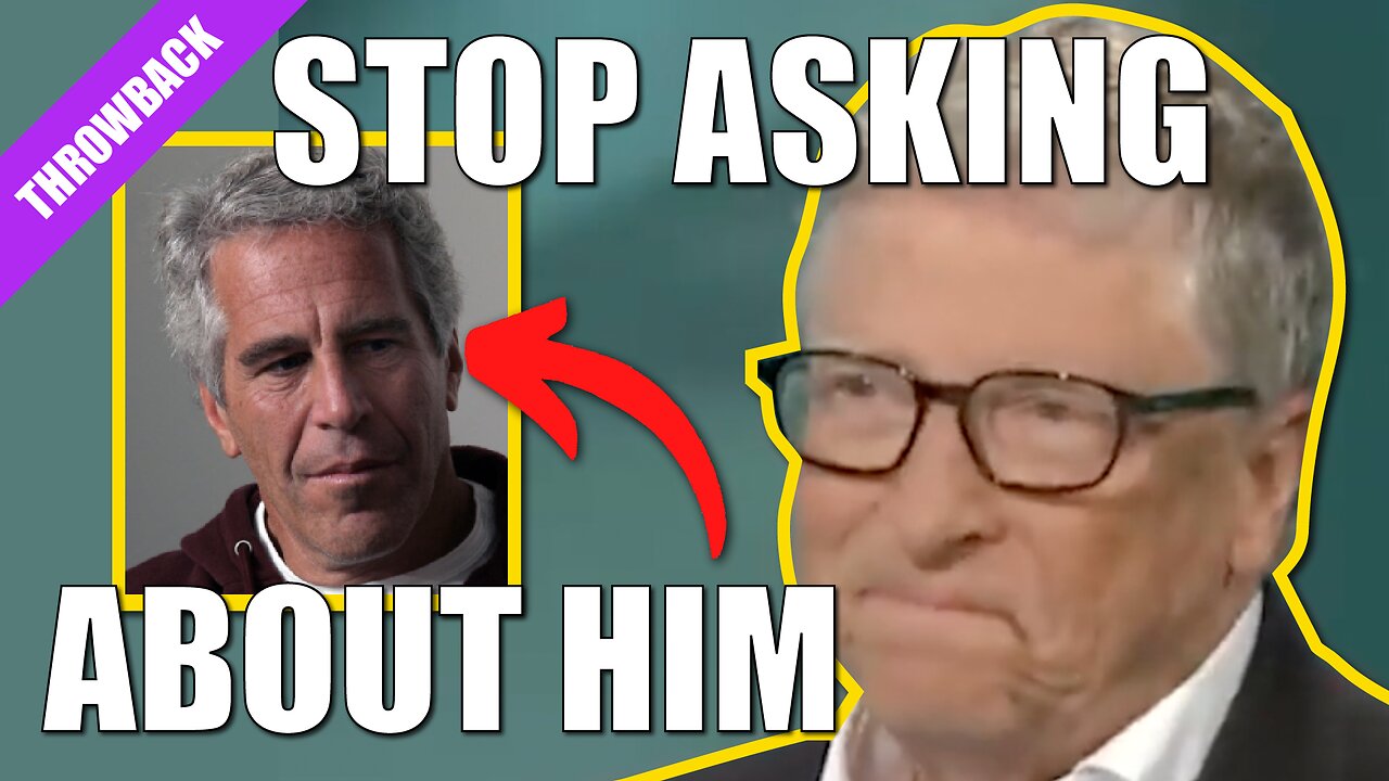 Watch Bill Gates Squirm and Sweat When Asked About Jeffrey Epstein