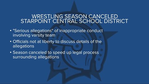 Starpoint wrestling season canceled due to "serious allegations"