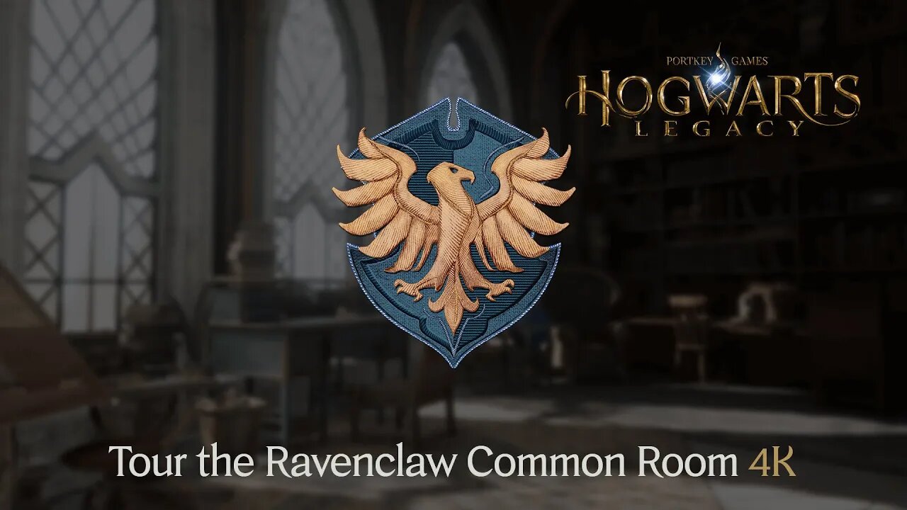 Hogwarts Legacy - Tour the Ravenclaw Common Room 4K