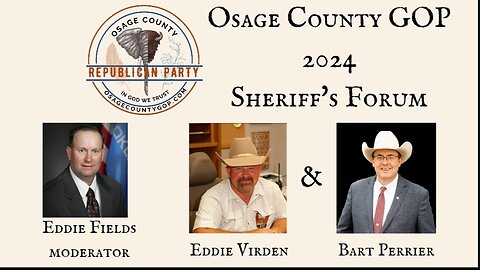 Osage County GOP 2024 Sheriff's Forum