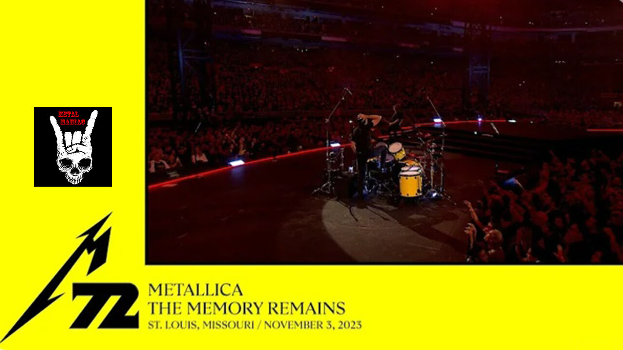 Metallica - The Memory Remains (St Louis - November 3 2023)