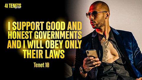 Tenet 10 po polsku | 41 tenets of Tate