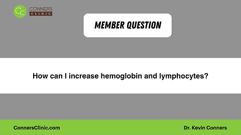 How can I increase hemoglobin and lymphocytes?