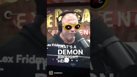 Lmfao. Checkout our new Instagram filter #lexfridman #joerogan #funny