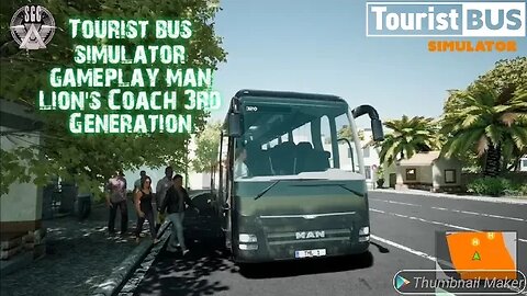 Tourist Bus Simulator Free Download Man Lion's Coach 3rd Generation Gameplay