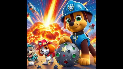 PAW Patrol Mighty Pups Save Adventure Bay - Mission 1 - The Meteor Rescue!