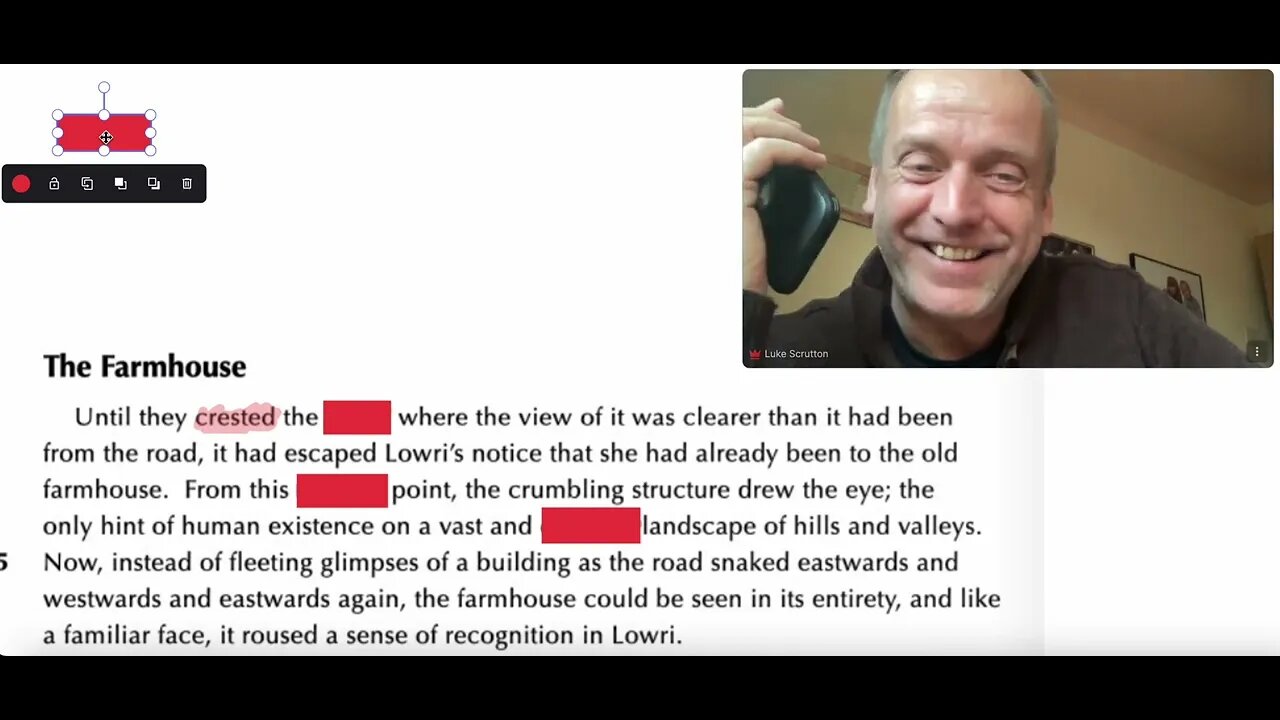 Reading Text With Unknown Words - What's That Mean Then?