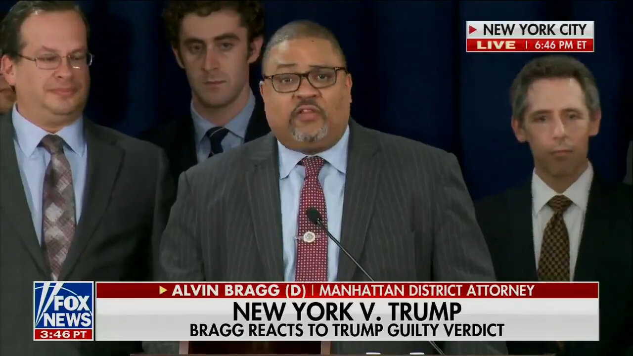 It's Official: Alvin Bragg And Dems Are Trump's Top Fundraisers This Week, 34 BS Felony Counts, $34M