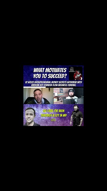 What Motivates You To Succeed - Clip From Ep 303 Entrepreneurial Money Secrets Interview Andrew Rey