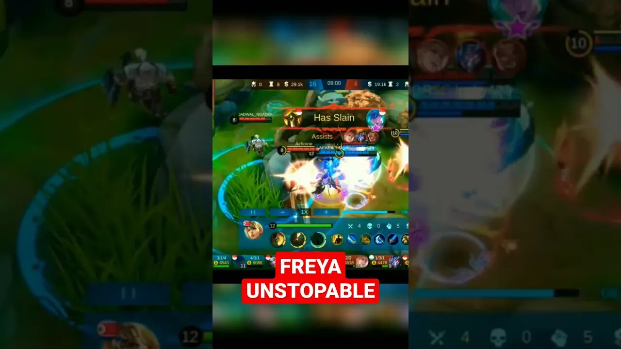 FREYA MENGAMUK #mobilelegends #mobilelegend #mlbb