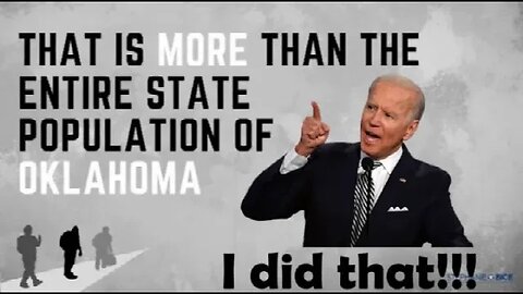 Biden did that